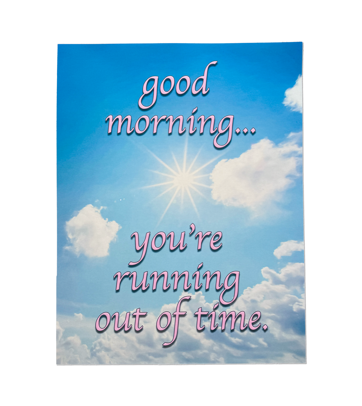Good Morning Print