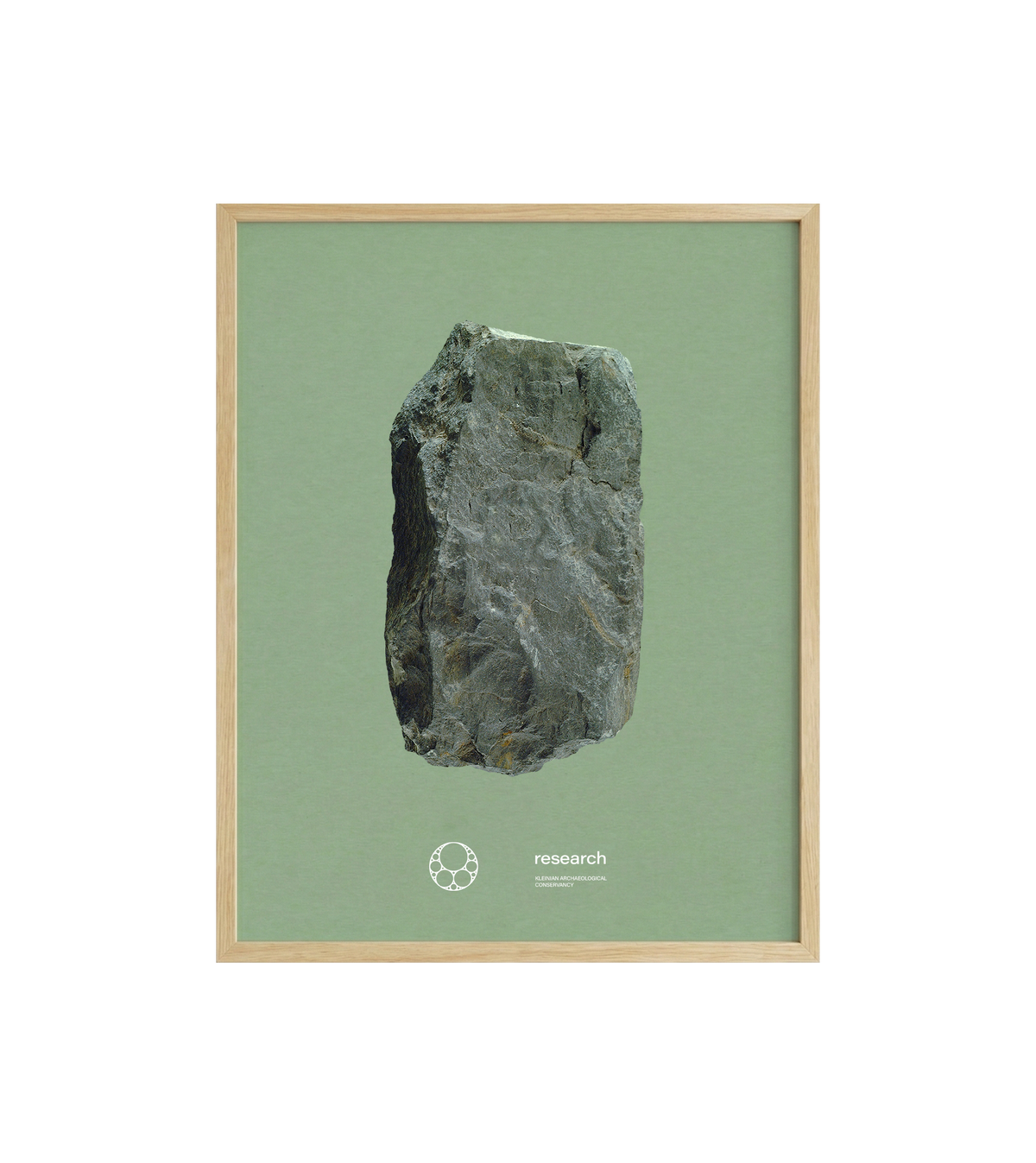 Research Specimen Print 1, framed