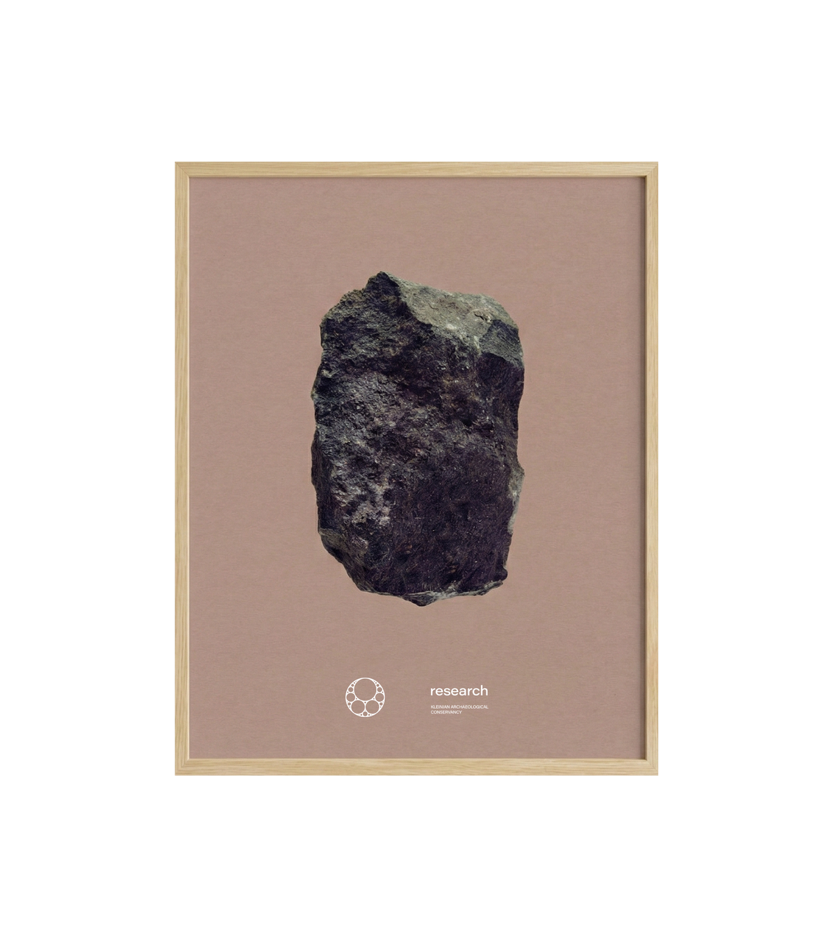 Research Specimen Print 6, framed